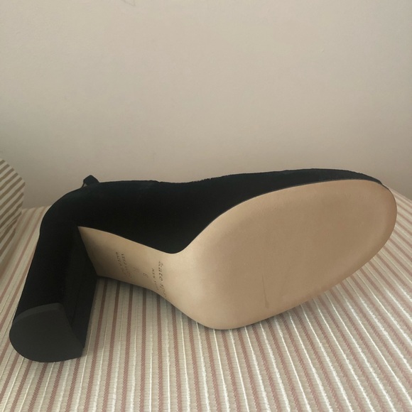 Kate Spade Grove Velvet Embroidered Heels NIB - Picture 6 of 8